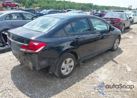 2014 Honda Civic Lx из США, поврежденный, VIN 2HGFB2F50EH509089